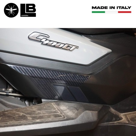Adesivi 3D Protezioni pedane poggiapiedi scooter compatibili con BMW C400GT