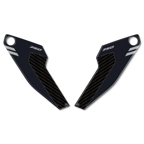 ADESIVI 3D PROTEZIONI PIEDI PASSEGGERO COMPATIBILI CON HONDA X-ADV 2021-2023
