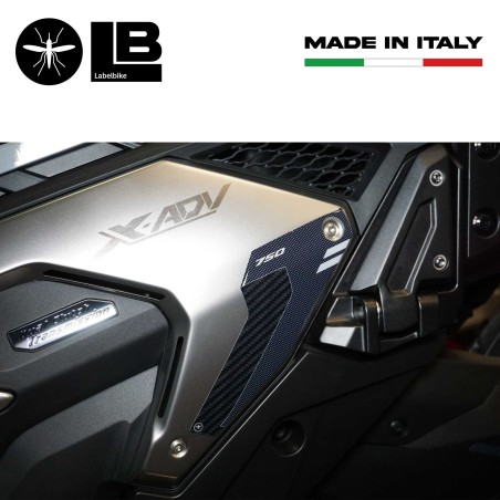 ADESIVI 3D PROTEZIONI PIEDI PASSEGGERO COMPATIBILI CON HONDA X-ADV 2021-2023