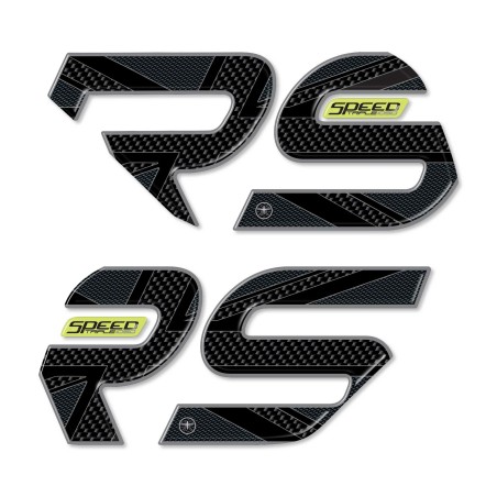 Adesivi 3D Protezioni serbatoio compatibili con Triumph Speed Triple 1050 RS