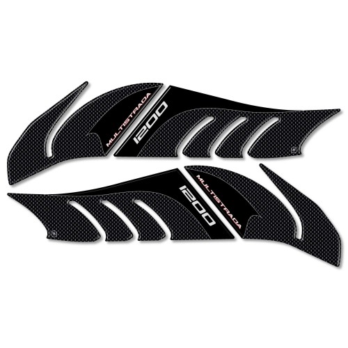 PEGATINAS PROTECCIÓN DEPÓSITO 3D compatibles con DUCATI MULTISTRADA 1200 DE MOTO 2015