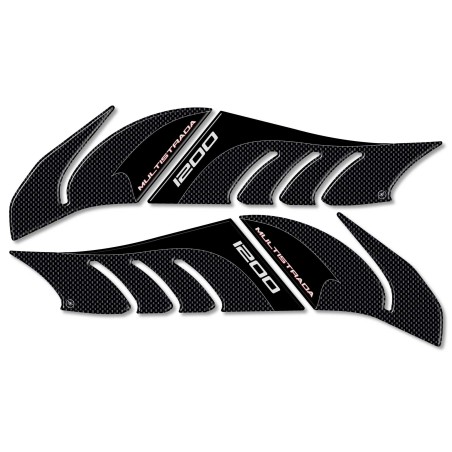 ADESIVI 3D PROTEZIONI SERBATOIO compatibili MOTO DUCATI MULTISTRADA 1200 da 2015