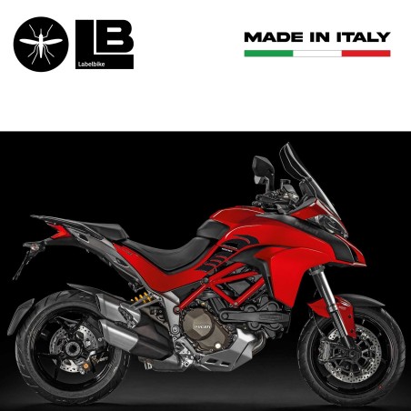 PEGATINAS PROTECCIÓN DEPÓSITO 3D compatibles con DUCATI MULTISTRADA 1200 DE MOTO 2015