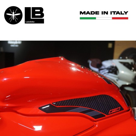 Adesivi 3D Protezioni Serbatoio Laterali moto compatibili con Mv Agusta F3 2021