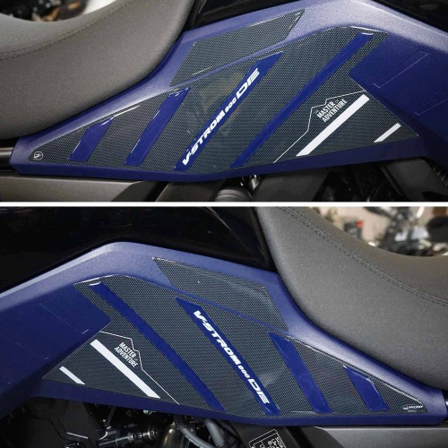 Adesivi 3D Protezioni Sottosella moto compatibili con Suzuki V-Strom 800DE
