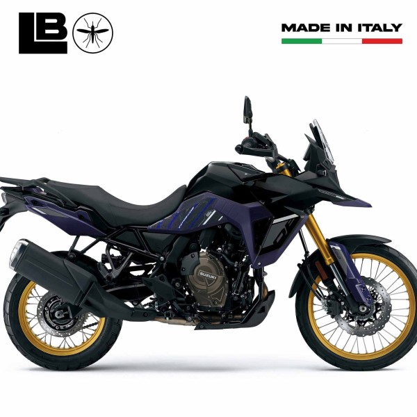 Adesivi 3D Protezioni Sottosella moto compatibili con Suzuki V-Strom 800DE