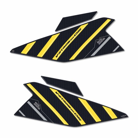 Autocollants 3D Protecteurs Sous Sièges moto compatibles avec Suzuki V-Strom 800DE