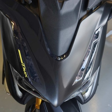 Adhesivos 3D Bozal Delantero compatibles con Yamaha Tmax 560 20 Aniversario