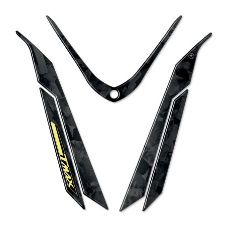 Adhesivos 3D Bozal Delantero compatibles con Yamaha Tmax 560 20 Aniversario