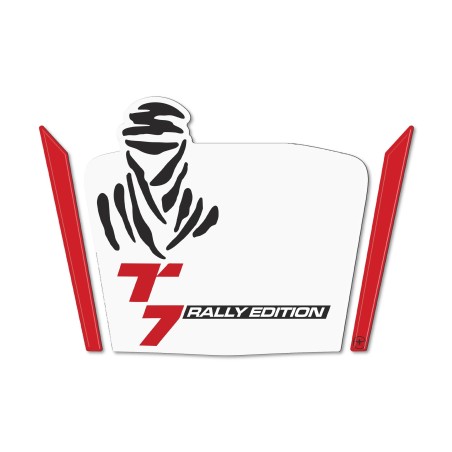 Adesivi 3D Protezione Cupolino moto compatibili con Yamaha Tenere 700 Rally Edition 2022