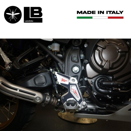 Adesivi 3D Protezioni Battitacco compatibili con Yamaha Tenere 700 Rally Edition 2022