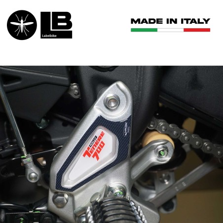 Adesivi 3D Protezioni Battitacco compatibili con Yamaha Tenere 700 Rally Edition 2022