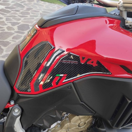 Adesivi 3D Protezioni Laterali compatibili con Ducati Multistrada V4 2021