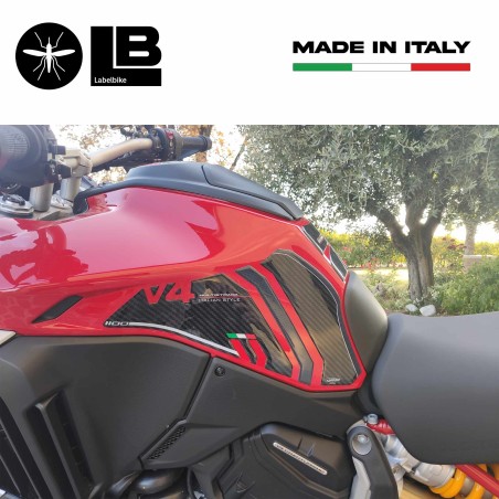 Adesivi 3D Protezioni Laterali compatibili con Ducati Multistrada V4 2021