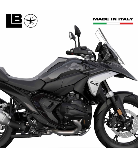 Adesivi 3D Protezioni Laterali zona telaio moto compatibili con BMW R1300GS