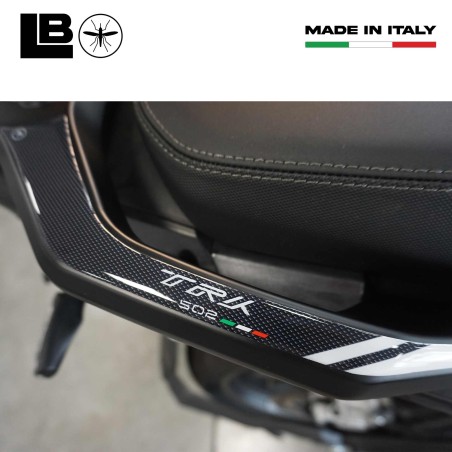 Adesivi 3D Protezioni Maniglie Passeggero compatibili con Benelli TRK 502 502X