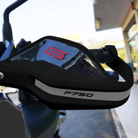 Adesivi 3D Protezioni Paramani compatibili con BMW F750 GS 2018-2023