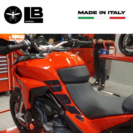 Adhesivos 3D Laterales Depósito compatibles con Ducati Multistrada V2 950 2022-23