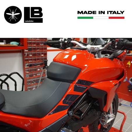 Adhesivos 3D Laterales Depósito compatibles con Ducati Multistrada V2 950 2022-23