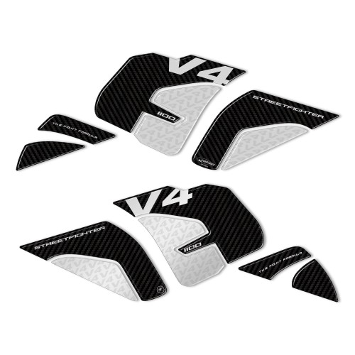Pegatinas laterales 3D compatibles con Ducati Streetfighter V4 2020-2022 2
