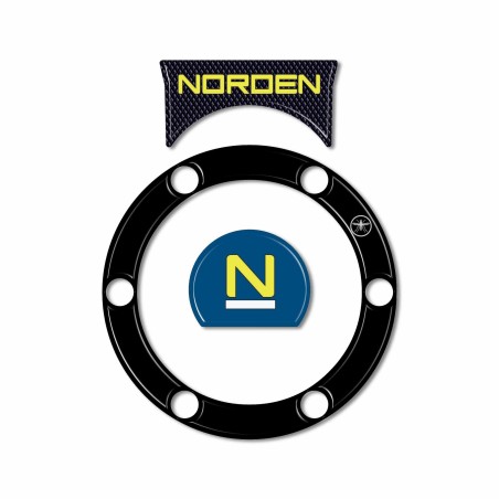 Adesivi 3D tappo serbatoio chiave moto compatibili con Husqvarna Norden 901 2023