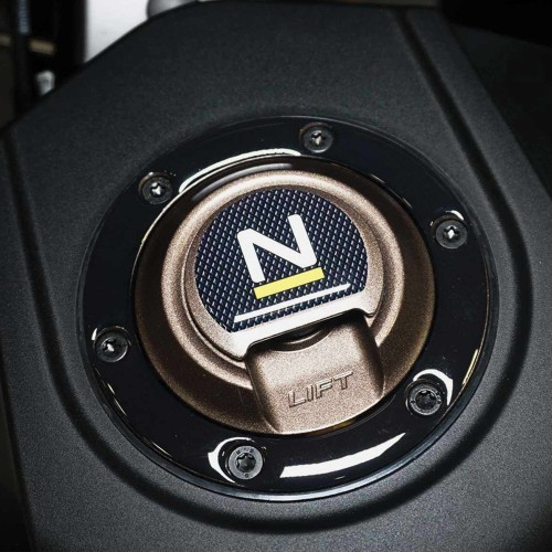 Adhesivos 3D para tapa de depósito y llave de moto compatibles con Husqvarna Norden 901