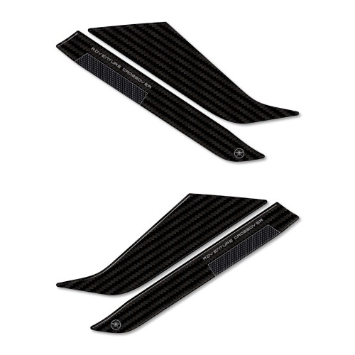 Pegatinas reposapiés pasajero 3D gel compatibles con Kymco DTX 360 125 300 350 2