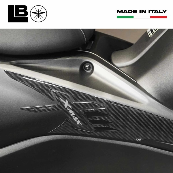 Adesivi gel 3D protezioni boomerang compatibili con Yamaha Xmax 125-300 dal 2023