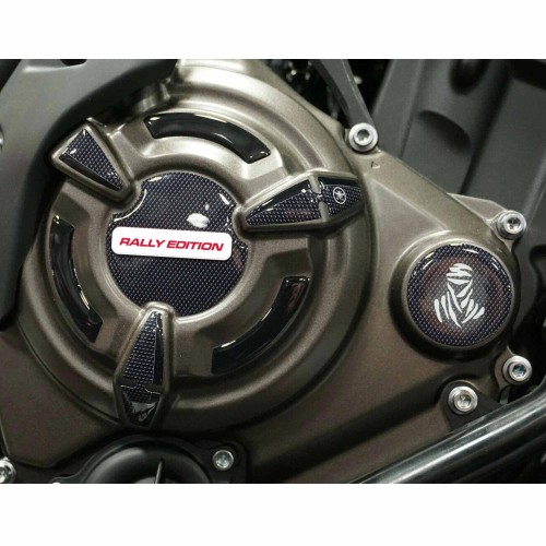 Adesivi gel 3D protezioni carter compatibili con Yamaha Tenere 700 Rally Edition
