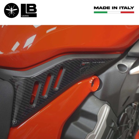 Adesivi Gel 3D Protezioni laterali moto compatibile con Ducati Diavel v4 2023