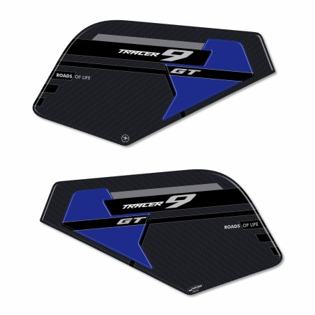 Adesivi Gel 3D Protezioni Laterali serbatoio compatibili con Yamaha Tracer 9 GT