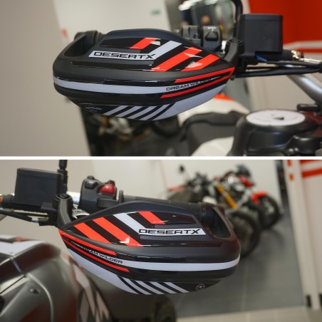 Adesivi Gel 3D Protezioni Paramani moto compatibili con Ducati Desertx 2023