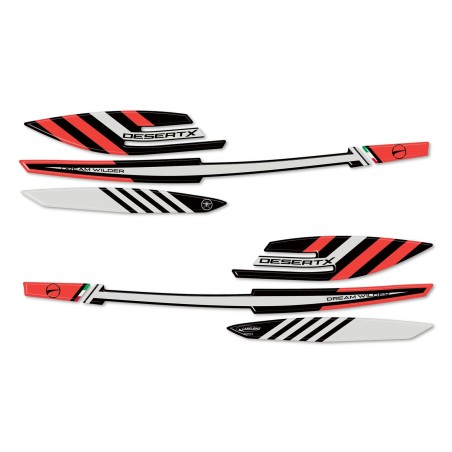 Pegatinas 3D Gel 3D Guardamanos moto compatible con Ducati Desertx 2023-2025