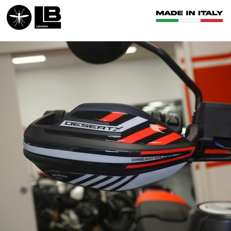 Adesivi Gel 3D Protezioni Paramani moto compatibili con Ducati Desertx 2023