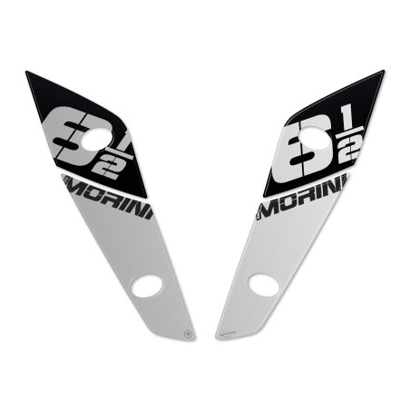 Stickers gel 3D Protecteurs de tige de selle compatibles avec Moto Morini SEIEMMEZZO SCR