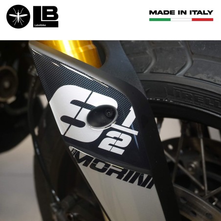 Adesivi gel 3D Protezioni parasteli compatibili con Moto Morini SEIEMMEZZO SCR