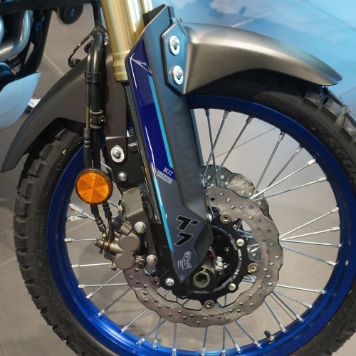 Adhesivos de gel 3D Protectores de horquilla de moto compatibles con Yamaha Tenere 700 2023