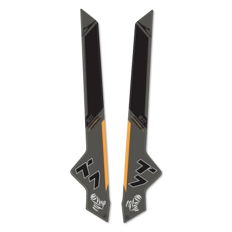Adhesivos de gel 3D Protectores de horquilla de moto compatibles con Yamaha Tenere 700 2023