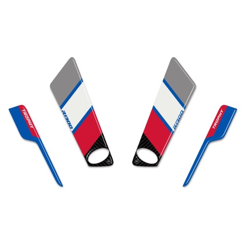 Pegatinas de gel 3D Protectores de guardabarros de moto compatibles con BMW R1300GS 2