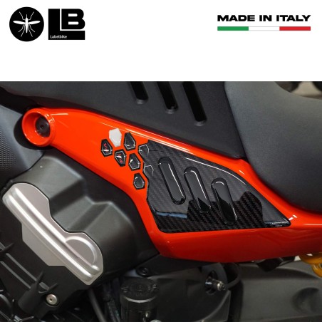 Adesivi Gel 3D Protezioni sottosella moto compatibili con Ducati Diavel v4 2023