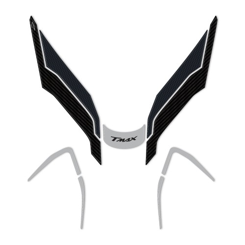 Adesivi in gel 3D Protezione frontale scooter compatibili con Yamaha Tmax 2022 2