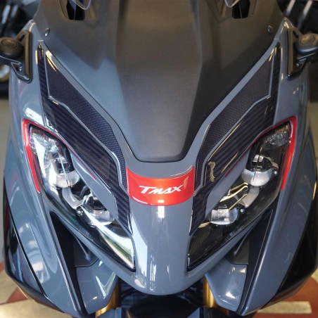 Adesivi in gel 3D Protezione frontale scooter compatibili con Yamaha Tmax 2022