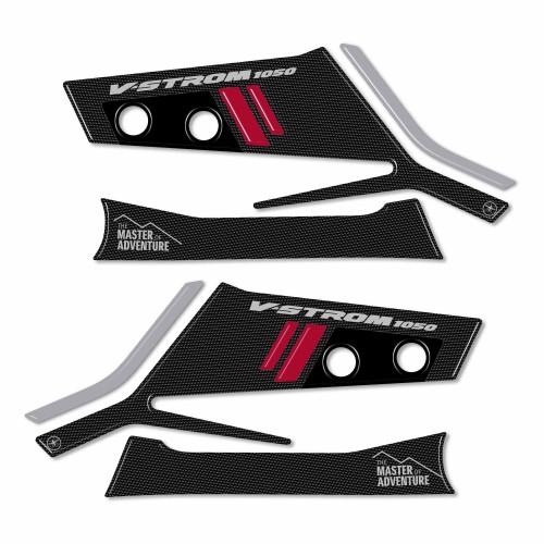 Stickers gel 3D protège-mains moto compatible avec Suzuki V-Strom 1050