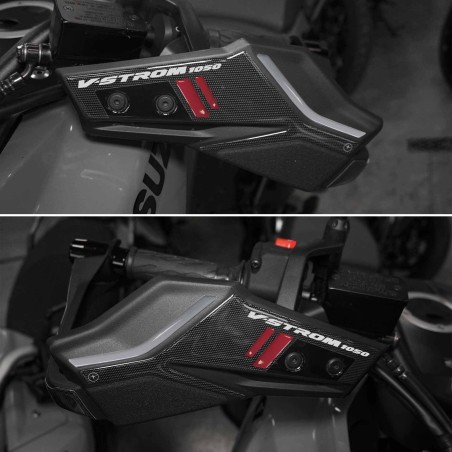Adesivi in gel 3D protezioni paramani moto compatibili con Suzuki V-Strom 1050