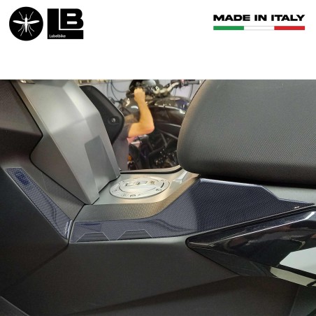 Adesivi in resina gel 3D Protezioni laterali pedana compatibile con BMW C400X