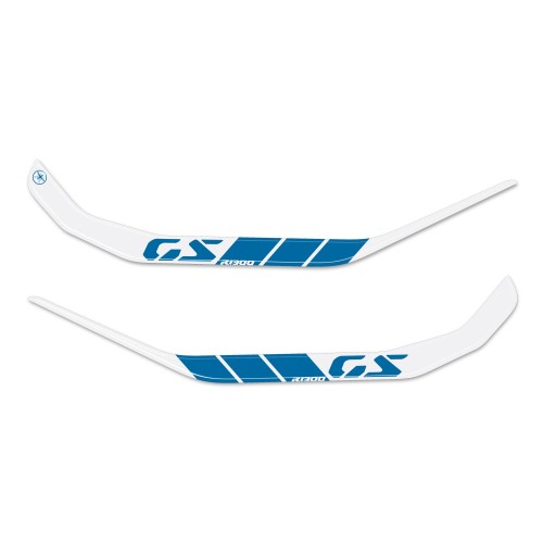 Stickers 3D en résine gel protecteurs de poignées de moto compatibles avec BMW R1300GS 2