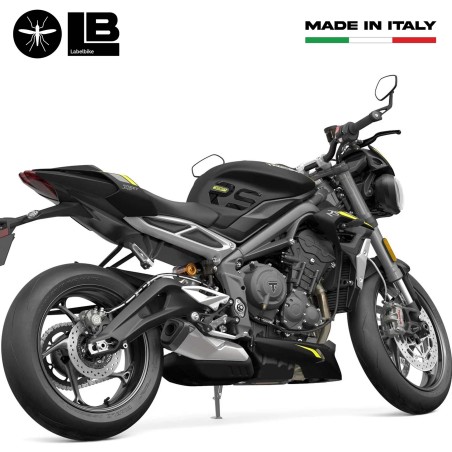 Adesivi Laterali serbatoio compatibili con Triumph Street Triple 765 RS 2017-22