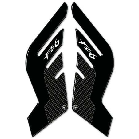 Adhesivos laterales de depósito de resina 3D para motos compatibles Yamaha FZ6 FAZER