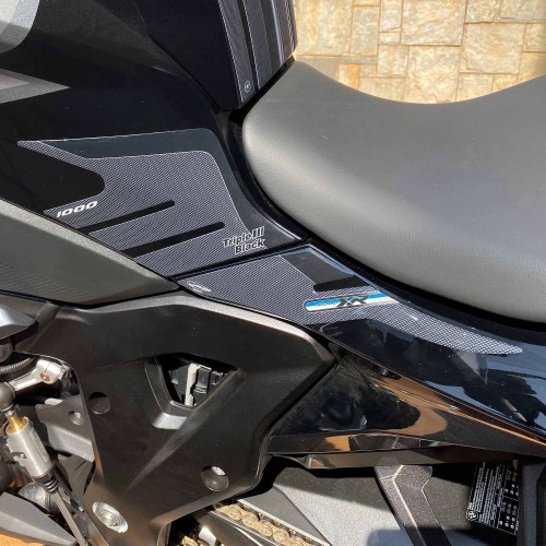 Adhesivos laterales para depósito de moto compatibles con BMW S1000XR Triple Black 2020-23