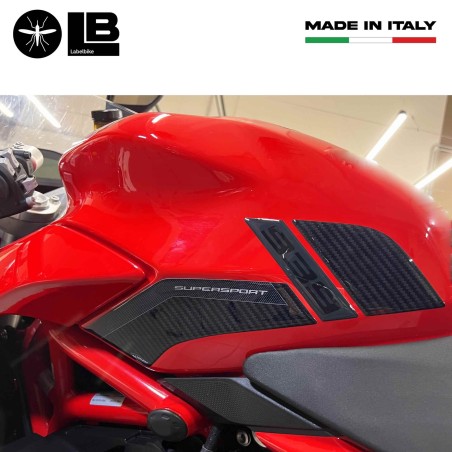 Adesivi laterali serbatoio Moto compatibili con Ducati Supersport 939 2017-2020